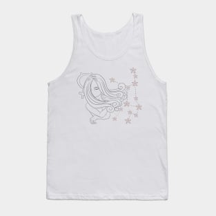 Zodiac sign Virgo Tank Top